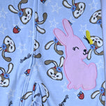Bunny Ruffle Footed Baby Romper