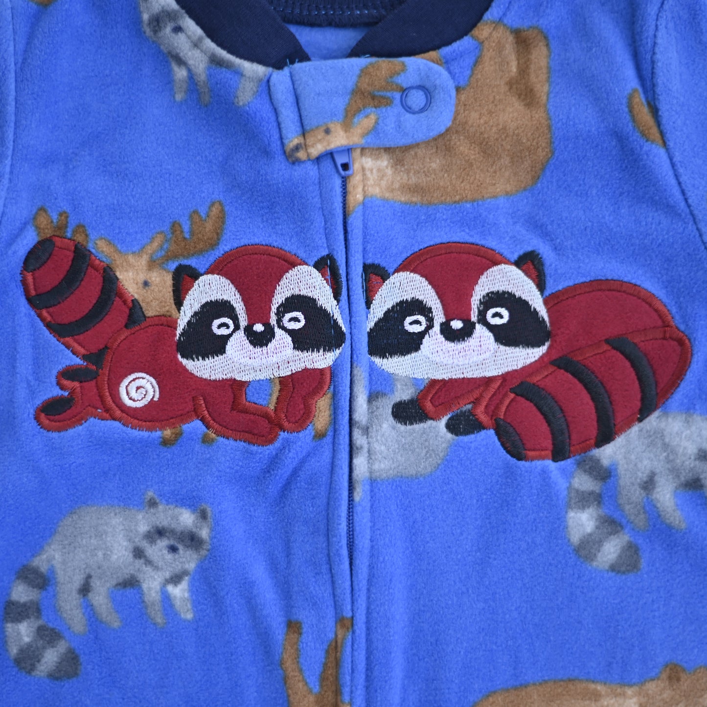 Woodland Friends Fleece Romper