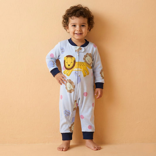 Happy Lion Baby Romper