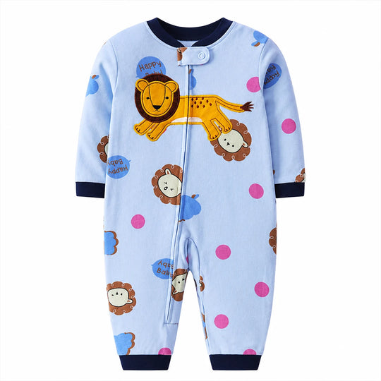 Happy Lion Baby Romper