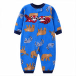 Woodland Friends Fleece Romper