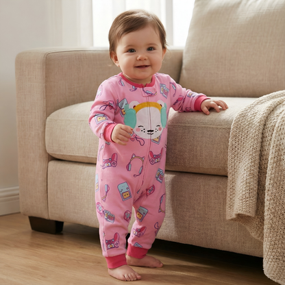 Gamer Print Cotton Baby Romper