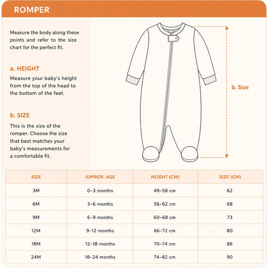 Dinosaur Print Footed Baby Romper